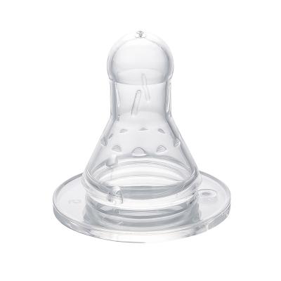 China BPA Free Silicone Baby Nipple Milk Water Drinks Feeder S M 21 37 39mm L + 4g Flow For 3 Months And Up for sale