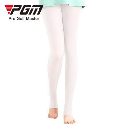 China Anti-Wrinkle PGM KUZ014 Ladies Golf Tight Slim Colorful Dry Pants Cable Fabric Golf Pants for sale