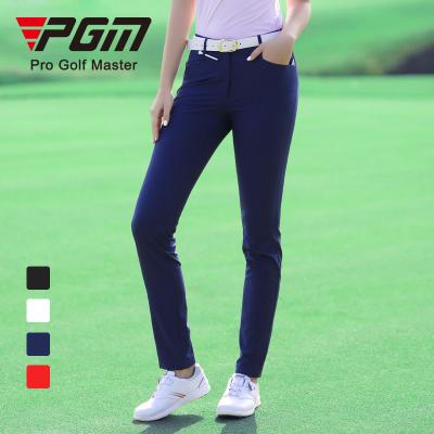 China PGM KUZ099 Golf Ladies Breathable Skinny Pants Shape Slim Golf Pants for sale