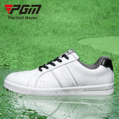 China PGM XZ187 Custom Women's Waterproof Golf Shoes Unique Microfiber Rubber Golf Shoes for sale