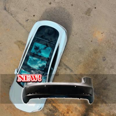 China New OEM Rear Bumper Body Kit Relacement Bar Cover 1108905-S5-A For Tesla Model 3 2017 2018 2019 2020 2021 for sale