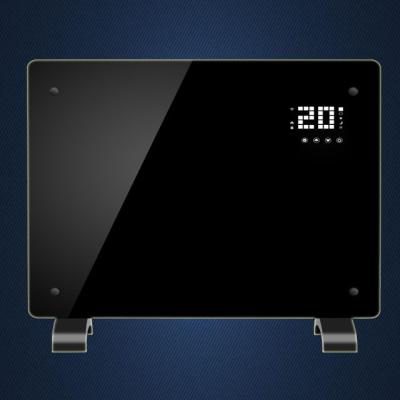 China Hotel Convenience 2000w Glass Panel Heater With Carbon Fiber for sale