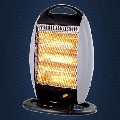 China Hotel Room Electric Swing Halogen Heater With 400W 800W 1200W for sale