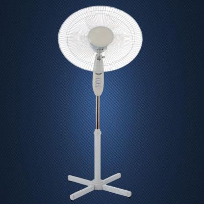 China 45W Large Hotel Standing Fan 16 with 3 Blades, Cross Base for sale