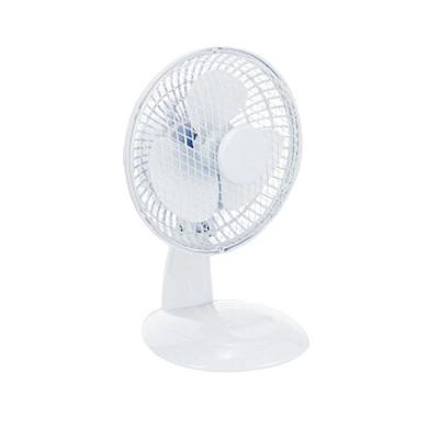 China 6 Inch Mini White Oscillating Hotel Desk Fan With Small Size for sale