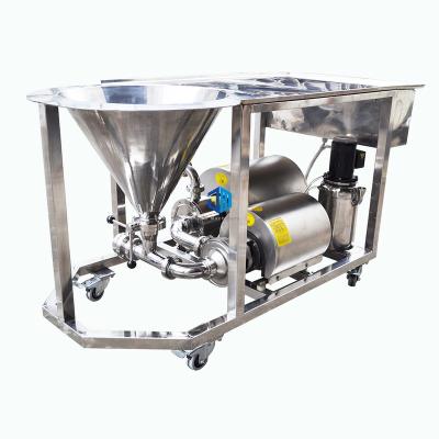 China Sanitary ss04 316l stainless steel food grade protein powder milk mixing high efficient dosing machine for sale