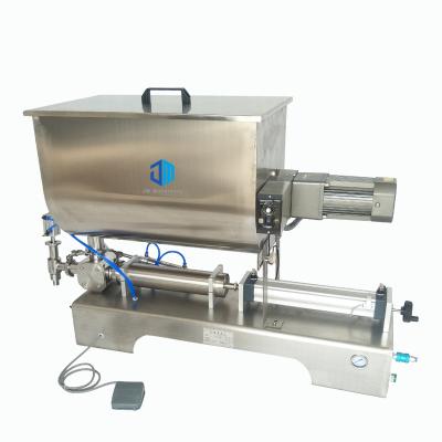 China New Horizontal Food Preparation Hopper Double Heads Full Pneumatic Explosive and Flammable Liquid Filling Machine for sale