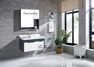 China Environment Friendly Modern Vanity Set , 4 Metal Legs Wall Hung Vanity for sale