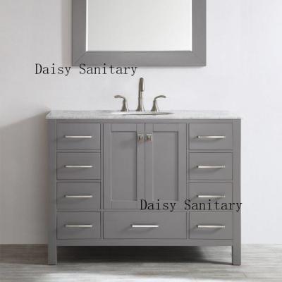 China Daisy 48 inch Bathroom Vanity solid wood with waterproof design for sale