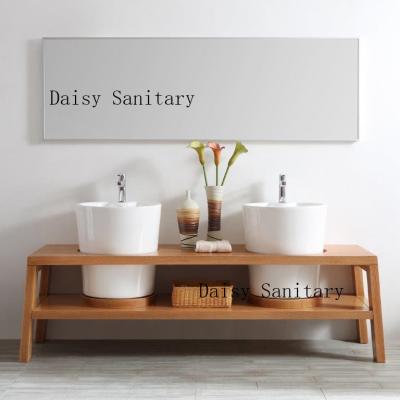 China Daisy new design Bathroom Vanity solid wood cabinet modern style with double sink for sale