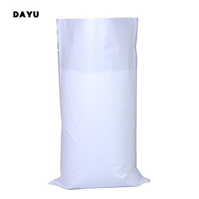 China Poly Laminated Moisture Proof Coated Woven Moisture Proof Bag White Color for sale