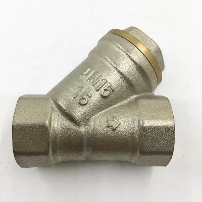 China General China Factory Forged Brass DN15 Y Strainer Filter for sale