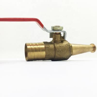 China Brass General 19mm Lever Ball Valve Fire Hose Spout Hose Spool for sale