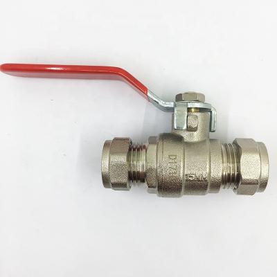 China General Otore 1/2inch Low Compression Free Brass Ball Valve for sale