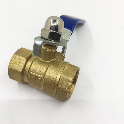 China General Female Thread 1/2-1 Inch Brass Water Ball Valve for sale