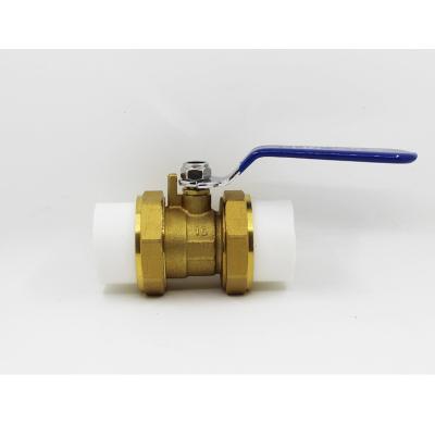 China 15MM-110MM PPR General High Pressure Hydraulic Ball Valve With Handle for sale