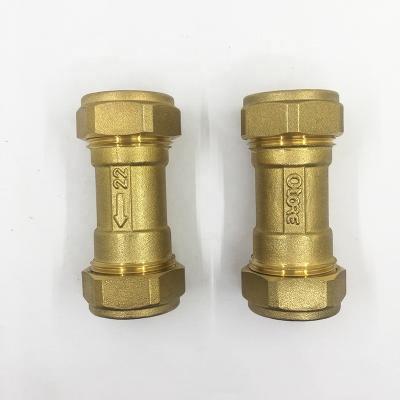 China General China Brass Compression Fitting Non Return Single Check Valve for sale