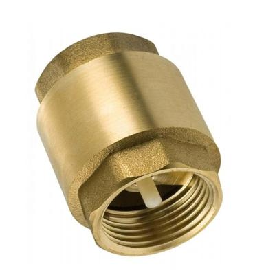 China General Otore Female Thread 1 Inch Brass Inline Check Valve Manufacturer for sale