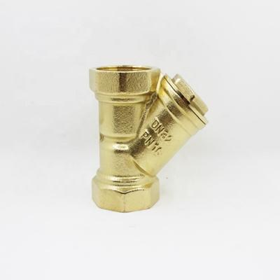 China General Yuhuan Low Pressure Brass Y Strainer Check Valve With Good Quality for sale