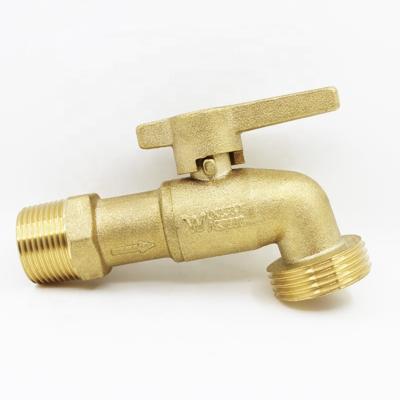 China General China DR Brass 1/4 Tower Ball Hose Garden Taps 15mm Male Inlet X 20mm Outlet for sale