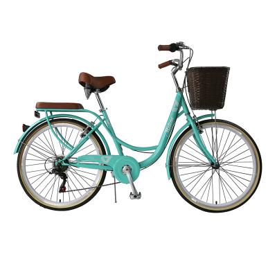 China New Popular Style 24 Inch Speed ​​Alloy City Aluminum Steel 26 Supported Frame 28 Inch City Bicycle for sale