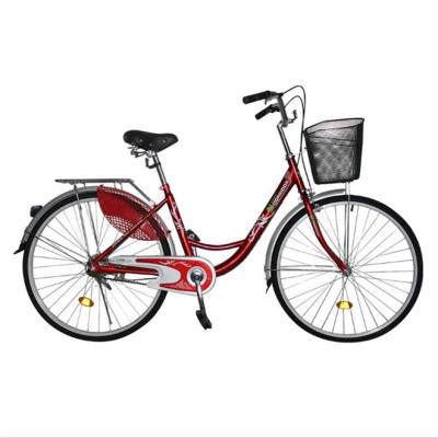 China Bicycle Wholesale City Steel Light Shift Bike Female Student Bicycle Swapping Gift Adult Bike for sale