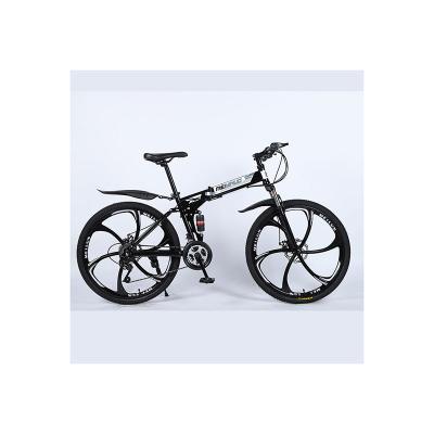 China Steel Factory Supply 26 Inch 21/24/27 Speed ​​Double Disc Brake Folding Mountain Bike for sale