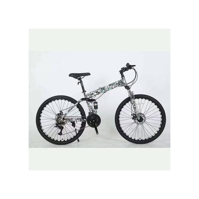 China 2022 hot sale 24/26/27.5 inch steel folding bike/wholesale cheap folding bicycles for sale