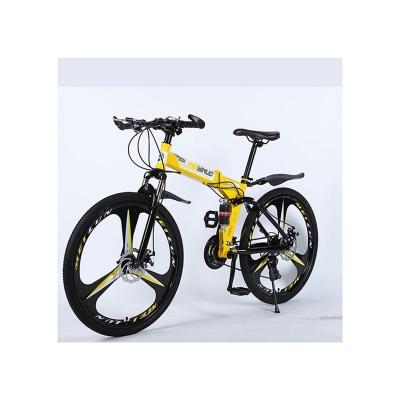 China Custom Aluminum Alloy 21 Speed ​​Disc Brake Road Bike Mountain Folding Bicycle Frame Foldable Bicycle for sale