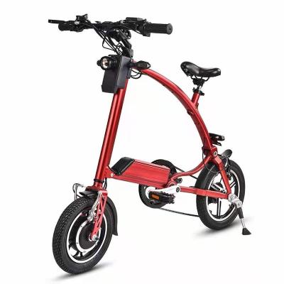 China New Aluminum Alloy Lithium Battery Folding Electric Bicycle 36V350W for sale