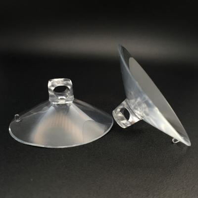 China 1.8 Inch PVC Plastic Easy To Use Clear Suction Sucker Cups Without Hooks For Home Decor And Organization for sale