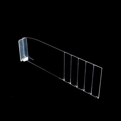 China Organize Product Hot Sale Supermarket Adjustable Shelf Plastic Dividers For Supermarket Display for sale