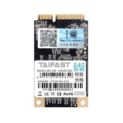 China Brand New High Quality Msata Thin Layer Chromatography Non-and SMI SSD Taifast 256GB 512GB 1T Solid State Disk in stock for sale