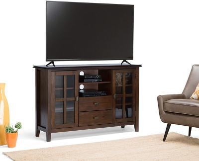 China Modern Solid Wood 53 Inch Detachable TV Cabinet Suitable 55 Inch TV for sale