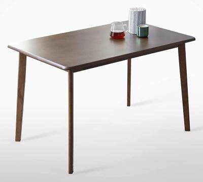 China Detachable solid wood dining table with setiing modern 4 seaters dining table for dining room for sale