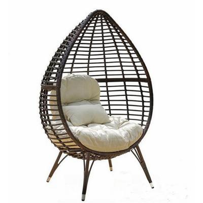 China Modern Hotel Club Chair Rattan Living Room Garden Bed Rattan Balcony Single Chair Indoor And Outdoor Lounge Chairs for sale