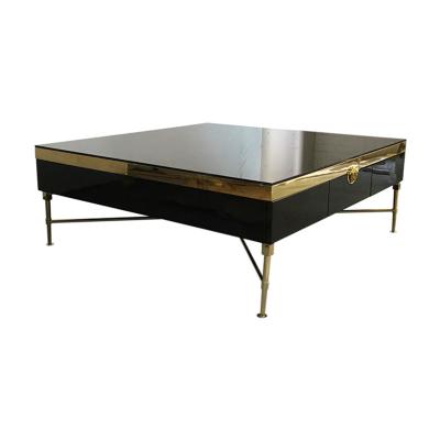 China Luxury Modern Metal Legs Coffee Table Luxury Coffee Table for sale