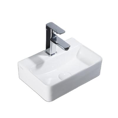 China China Modern Professional Manufacture White Ceramic Sink Bathroom Cabinet Hand Wash Basin for sale