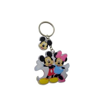 China Promotion Gift DIS ney Series Cute Cartoon Mickey Mouse Keychains Cute Cartoon Mickey Mouse Baby Boy Girl Keychain Women Bag Key Chain Accessories for sale