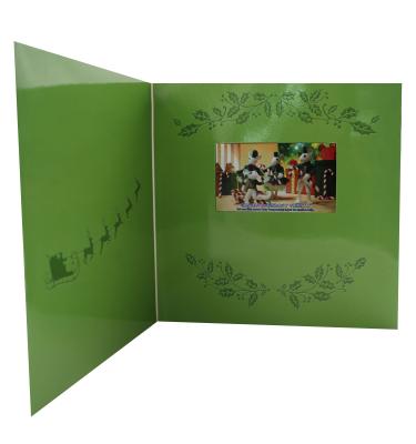 China Hot 4.3 Inch 4 Color Printing Agriculture LCD Greeting Card Module Business Video Card for sale