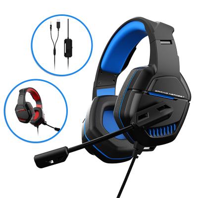 China Hot Selling In-Ear Gaming Headset 3.5mm PC Laptop X-Box Gamer Headset Game Wired Stereo Earphone for sale