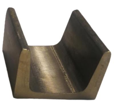 China Titanium Alloy U profiles Section Titanium ASTMF136 ASTMB348 U Section Channel for sale