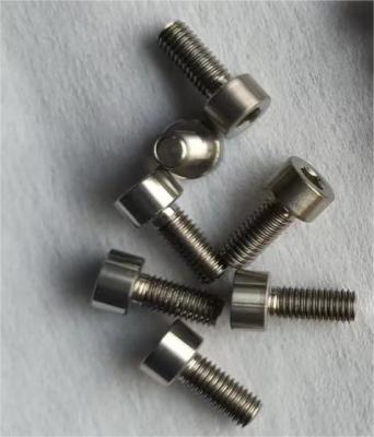 China Gr1 Titanium Capital Hex Socket Bolts M6 20*60 / 80 / 100 / 120mm for sale