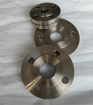 China Titanium Flat Welded Flange / Welding Plate Flange With Gr1 Gr2 Gr9 Gr10 for sale