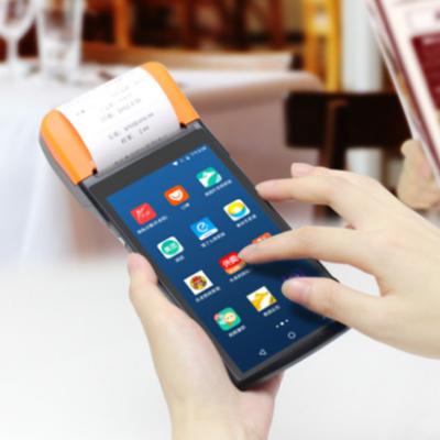 China Sunmi Portable Handheld POS Machine Electronic Cash Register V2 All in One Restaurant Supermarket HD Thumb POS Terminal 5.99 for sale