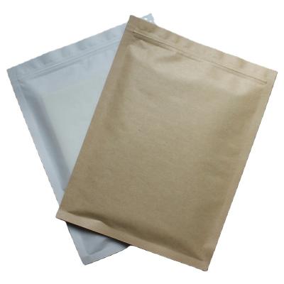 China Flat Bag Resealable Biodegradable Tea Stand Up Pouch Self Handle To Seal Polybag Custom Compostables Food Packaging Bag for sale