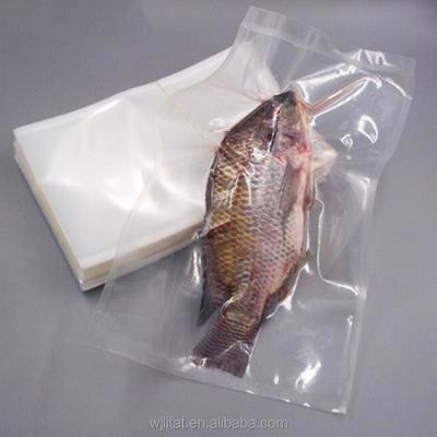 China Safety Wholesale Storage Bag Frozen Food Grade Nylon Plastic Vacuum Bag for sale