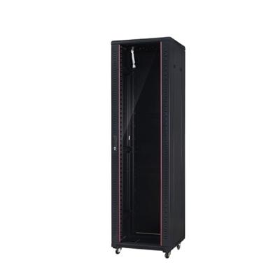 China SPCC cold rold steel network cabinet 19inch spacer 42U network server cabinet for sale