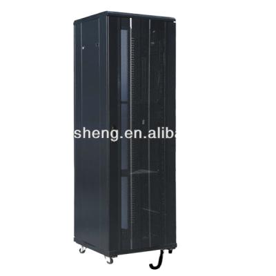 China Floor POS Server Rack New 42u Network Rack With Arc Mesh Door for sale