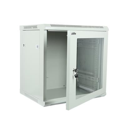 China Desktop Network 19 Inch Network Cabinet Wall Mount Network 560*440*560 Gray Cabinet 12u With Accessory for sale